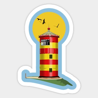 Pilsum Lighthouse Sticker